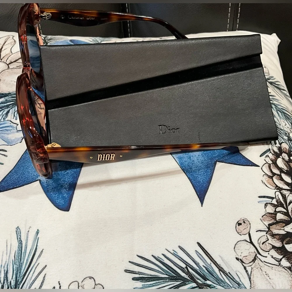 Christian Dior Tortoise Shell Sunglasses